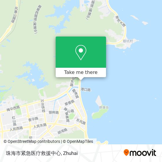 珠海市紧急医疗救援中心 map