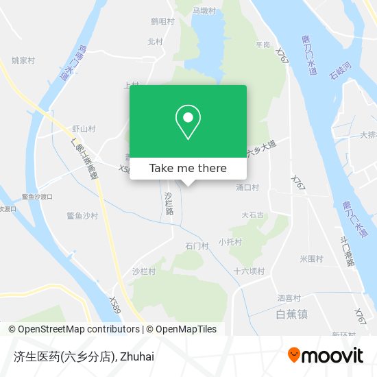 济生医药(六乡分店) map