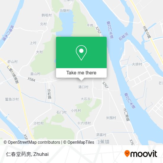 仁春堂药房 map