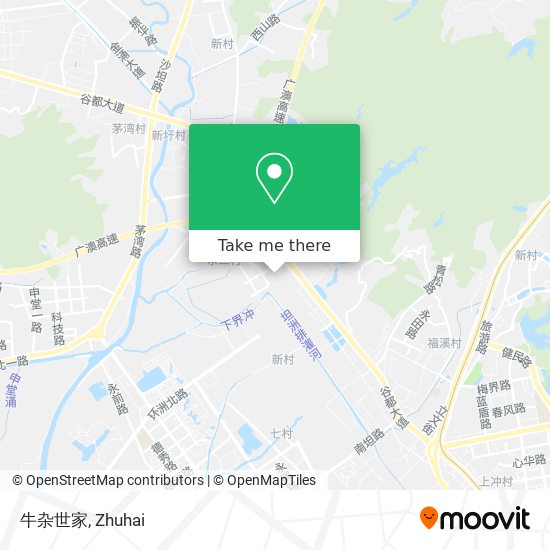 牛杂世家 map