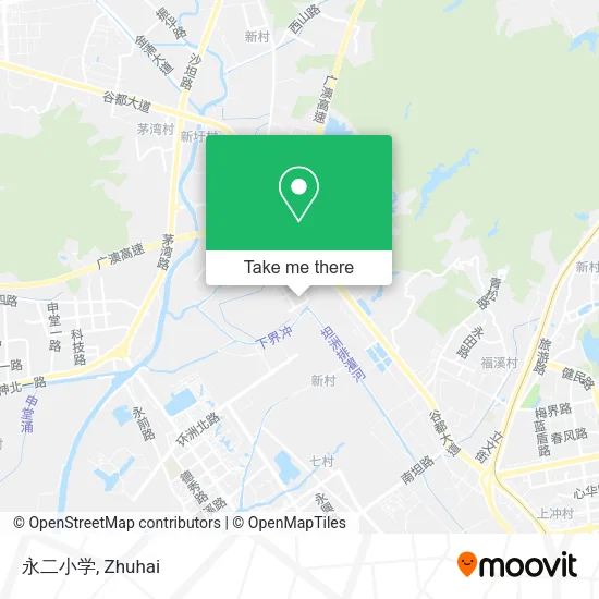 永二小学 map