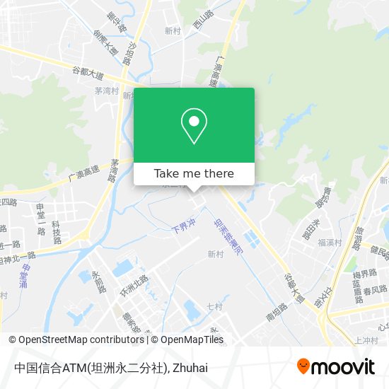 中国信合ATM(坦洲永二分社) map