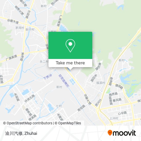 渝川汽修 map