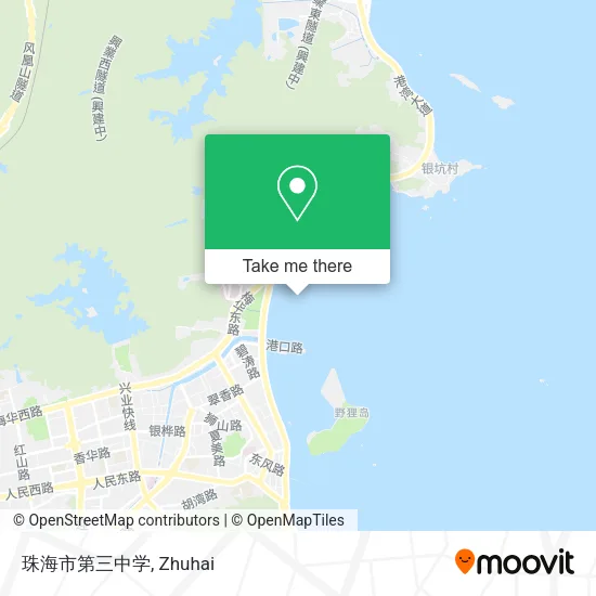 珠海市第三中学 map