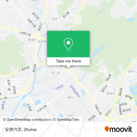 安骅汽车 map