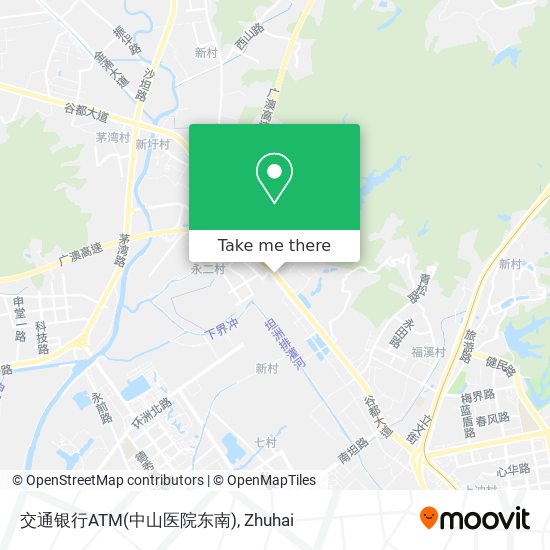交通银行ATM(中山医院东南) map