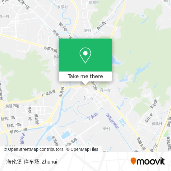 海伦堡-停车场 map