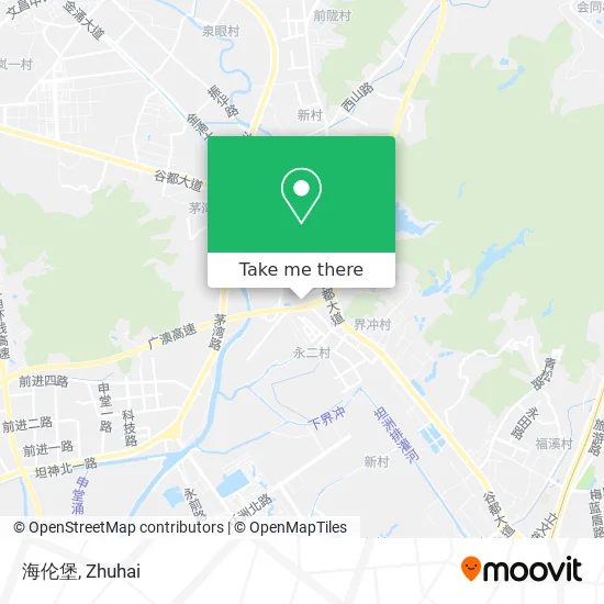 海伦堡 map