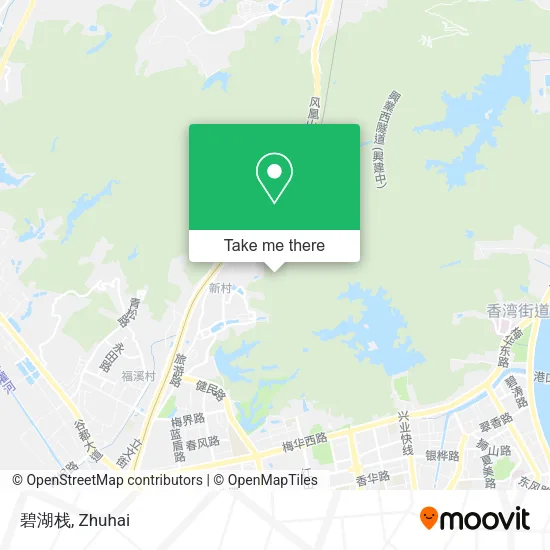 碧湖栈 map