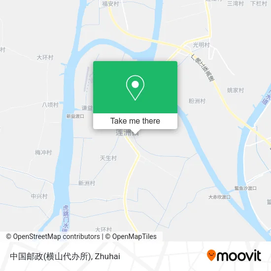 中国邮政(横山代办所) map