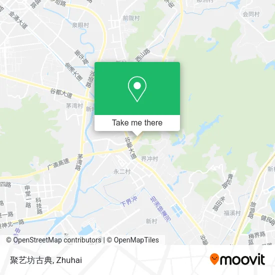 聚艺坊古典 map