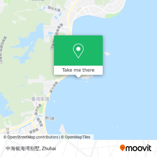 中海银海湾别墅 map