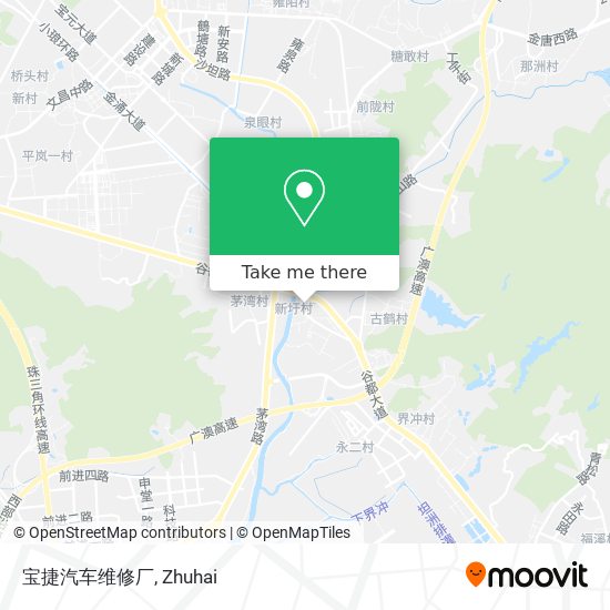 宝捷汽车维修厂 map