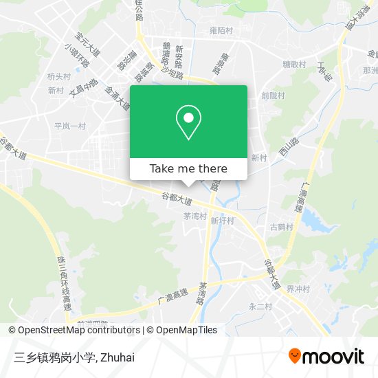 三乡镇鸦岗小学 map