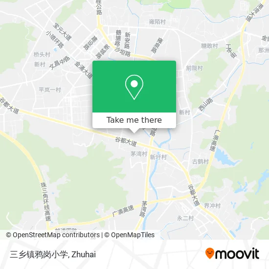 三乡镇鸦岗小学 map