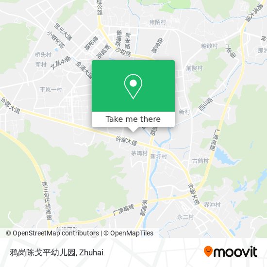 鸦岗陈戈平幼儿园 map
