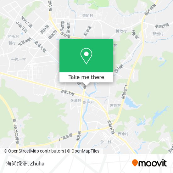 海尚绿洲 map