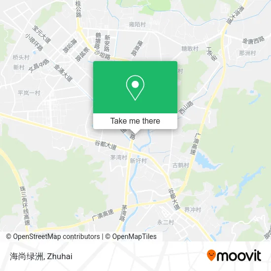 海尚绿洲 map