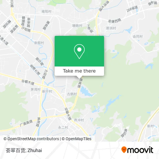 荟翠百货 map