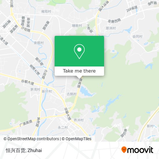 恒兴百货 map