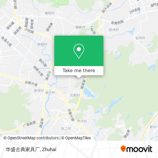 华盛古典家具厂 map