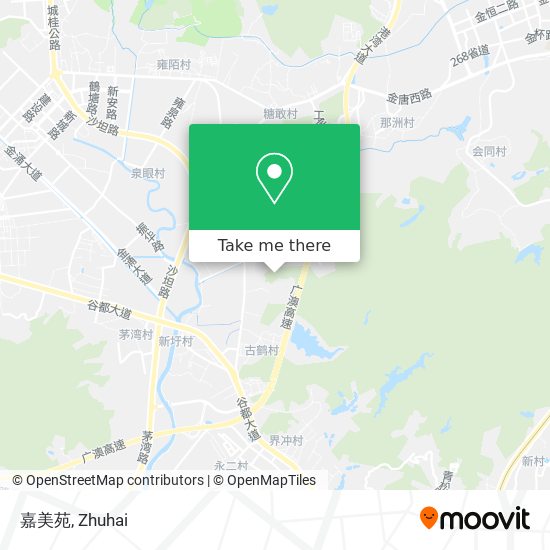 嘉美苑 map