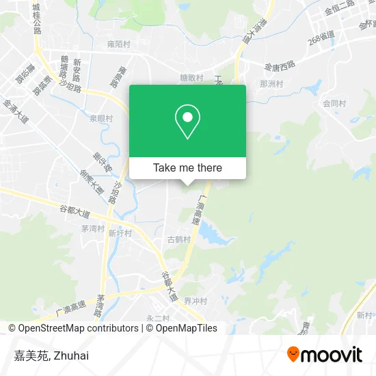 嘉美苑 map