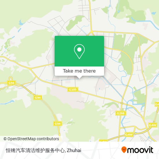 恒锵汽车清洁维护服务中心 map