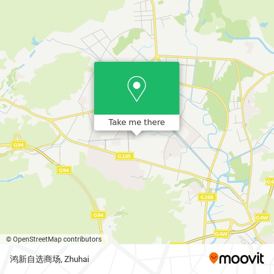 鸿新自选商场 map