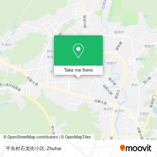 平东村石龙街小区 map