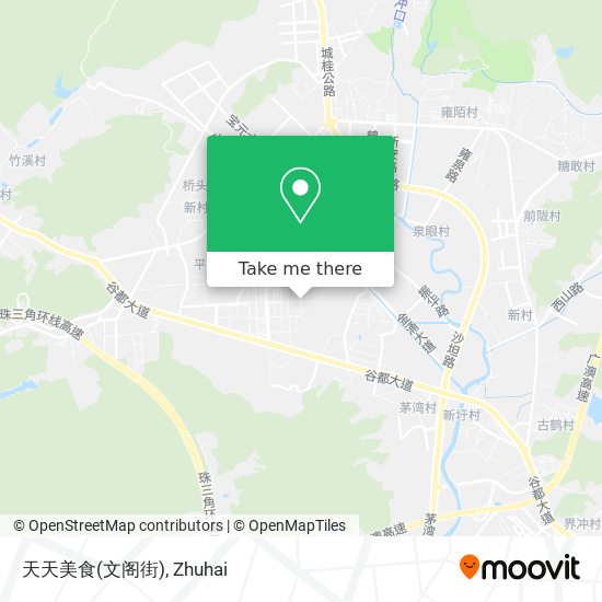 天天美食(文阁街) map