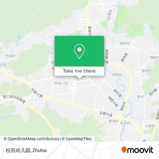 桂苑幼儿园 map