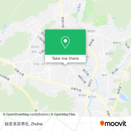 丽君美容养生 map
