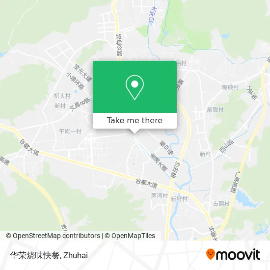 华荣烧味快餐 map