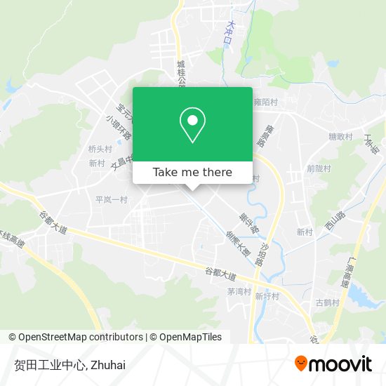 贺田工业中心 map