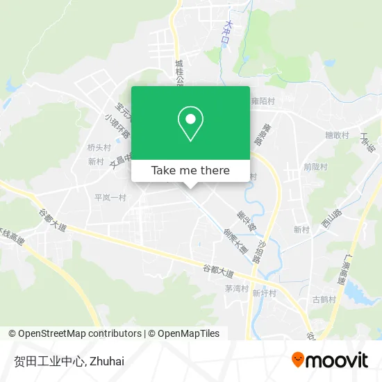 贺田工业中心 map