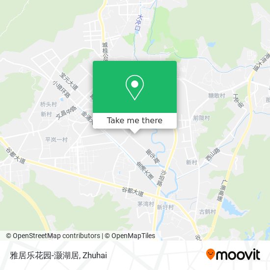 雅居乐花园-灏湖居 map
