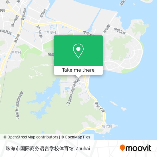 珠海市国际商务语言学校体育馆 map