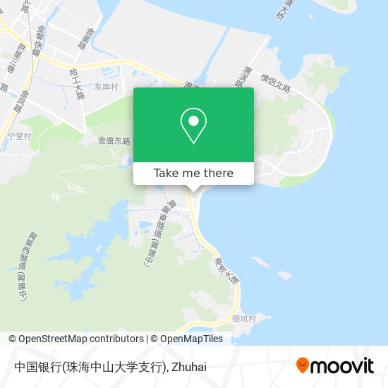 中国银行(珠海中山大学支行) map