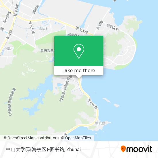 中山大学(珠海校区)-图书馆 map