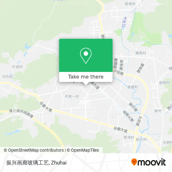 振兴画廊玻璃工艺 map