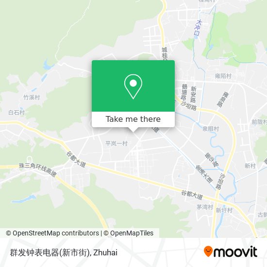 群发钟表电器(新市街) map