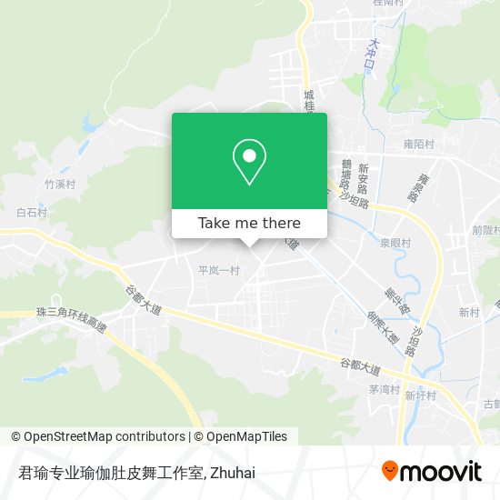 君瑜专业瑜伽肚皮舞工作室 map