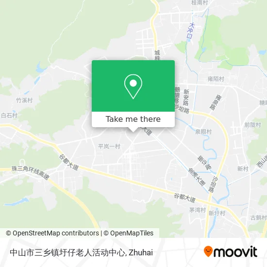 中山市三乡镇圩仔老人活动中心 map