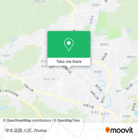 华丰花园-八区 map