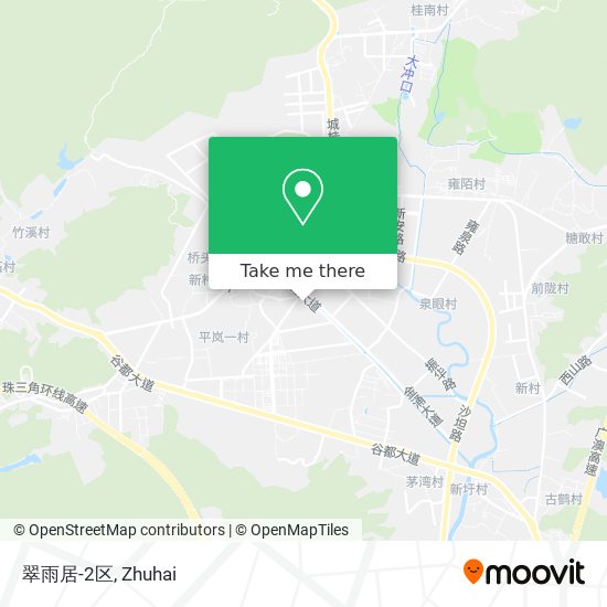 翠雨居-2区 map