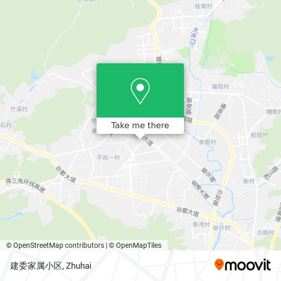 建委家属小区 map