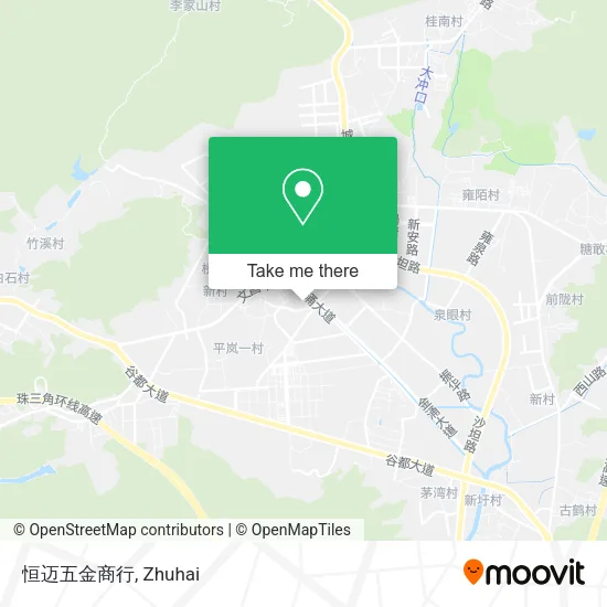 恒迈五金商行 map