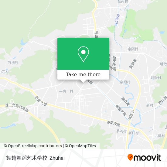 舞越舞蹈艺术学校 map