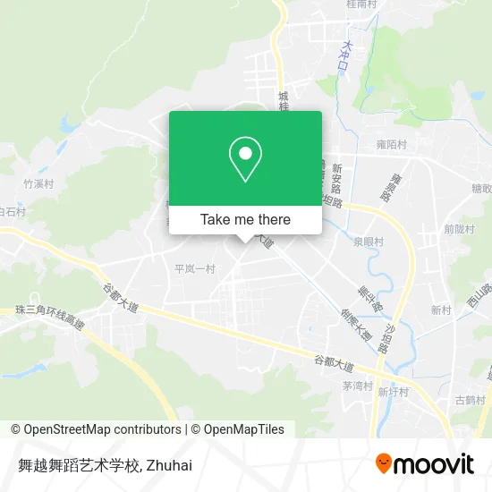 舞越舞蹈艺术学校 map